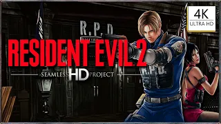 RESIDENT EVIL 2 SEAMLESS HD PROJECT || LEON-B || ULTRA HD 4K 60fps