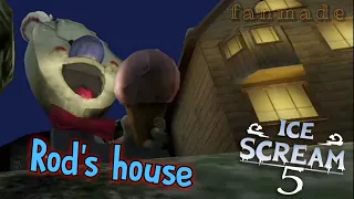 Ice Scream 5 - Rod's House Gameplay | Fanmade