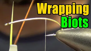 Goose & Turkey Biot Bodies Made Easy - How To Wrap & Use Fly Tying Biots - Fly Tying Tips & Tricks