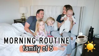 Morning Routine of SAHM of Twins and a Baby | Kendra Atkins