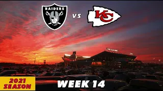 Kansas City Chiefs HIGHLIGHTS vs. Las Vegas Raiders | Week 14, 2021 | NFL