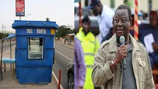 Road Minister: Government to turn abandoned tollbooths to Washrooms in Ghana