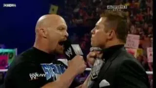 The Miz Interrupts Steve Austin - Raw 6/13/11