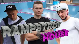 Саша Лобынцев жжёт, в скейтпарке Rampstroy House на BMX разрыв Приколами и сильными трюками!