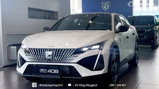 Peugeot 408 GT Màu Trắng | Chi tiết nội, ngoại thất xe. HOTLINE: 090 1104 807 (Zalo)