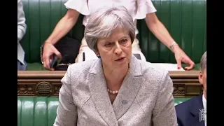 Theresa May faces Jeremy Corbyn at PMQs – watch live