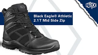 HAIX® Product Feature: HAIX® Black Eagle® Athletic 2.1 T Mid Side Zip