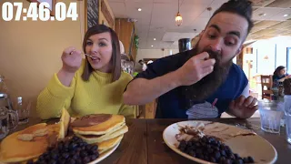 BEARD VS SISTER | PANCAKE CHALLENGE RECORD | The Chronicles of Beard Ep.102