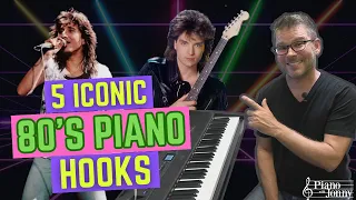 Five 80's Piano Ballad Hooks that are EAR CANDY