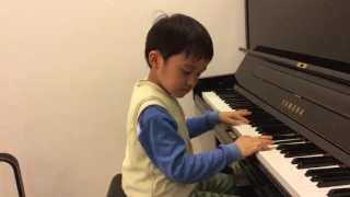 Fantasie Impromptu in C-sharp Minor Op.66 of Chopin (蕭邦 幻想即興曲), by Jonah Ho (age 6)