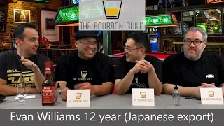 Rare 12 Year Old Bourbon! | Evan Williams 12 year (Japanese Export) | The Bourbon Guild Review Show