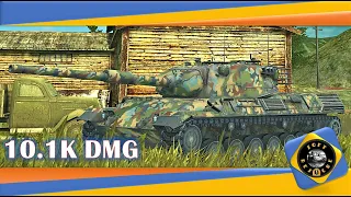 Leopard 1 ● 10.1k DMG ● 5 Frags ● WoT Blitz