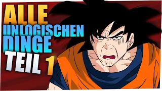 ALLE Unlogischen Dinge in Dragonball Z - Teil 1! (Saiyajin Saga) | SerienReviewer