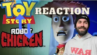 Toy Story... Robot Chicken!? "REACTION" (First Time Watching)