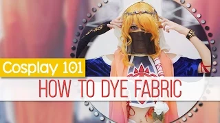 Cosplay 101: How to Dye Fabric || MangoSirene