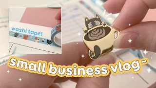 Small Business Studio Vlog ~ Packing Orders & April Patreon Rewards