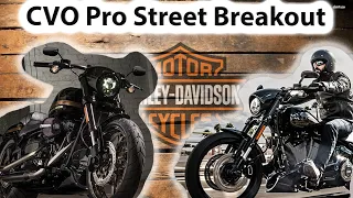 Harley Davidson Pro Street Breakout CVO. Обзор лучшего круизера от Харлей. Очень дорогой мотоцикл.