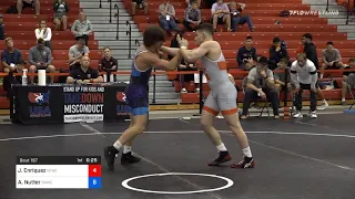 67 Kg Prelims - Jaden Enriquez, Michigan Wrestling Club Vs Alston Nutter, Sunkist Kids Wrestling C