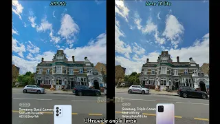 Galaxy A53 5G vs Galaxy Note 10 Lite camera test comparison.