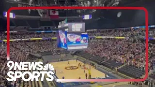 Inside Ball Arena the moment the Nuggets made their first NBA Finals