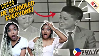 LATINAS REACTION - GENIUS FILIPINO 15 YEARS OLD BOY Explains Prejudice in 1956 | Sol&LunaTV