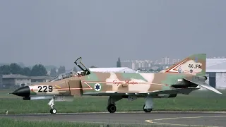 Israeli Super Phantom Takeoff demonstration