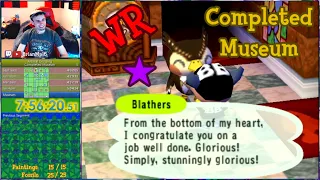 Animal Crossing: Completed Museum in 7:56:19 [WR]
