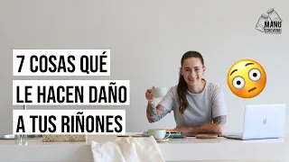 🤯7 COSAS QUE DAÑAN TUS RIÑONES | LA PROTEINA LE HACE DAÑO A LOS RIÑONES? | Manu Echeverri