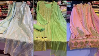 Sale on fresh arrival ready to wear dresses at merani only 700 to 1500