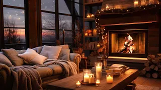 ✨Pure Coziness: Mesmerizing Crackling Fireplace Sounds - Melt Stress Away!🏡