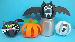 Paper Halloween Crafts | Paper Halloween Decorations