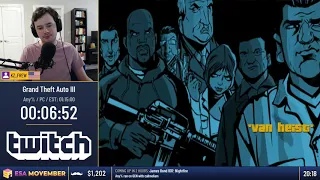 #ESAMovember Speedruns - Grand Theft Auto III [Any%] by KZ_FREW