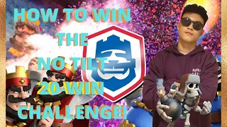 NO TILT 20-WIN CHALLENGE:BEST DECK TO GET 20-0!!! (FAST!) [2020]