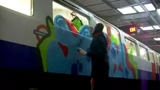 FOIM on a London subway