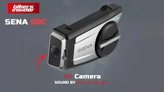 Unboxing a Sena 50c Intercom System at Eicma