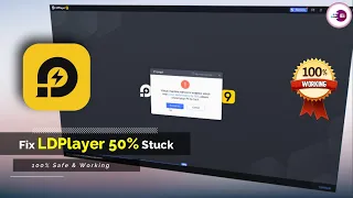 Ldplayer 50% virtual machine stuck probelm Fix (100% Working)