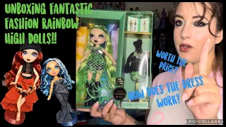 Unboxing Fantastic Fashion Rainbow High