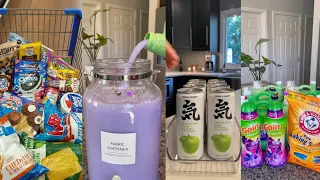 Grocery restocks Asmr |laundry and pantry restocking and organization|Tiktok compilation| ASMR