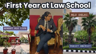 My first year at NLU Delhi | Reality of Top Law Schools of India