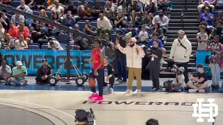 Bronny James 2023 McDonald's All-American Dunk Contest