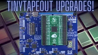 TinyTapeout 3.5 multiplexer and projects demo!