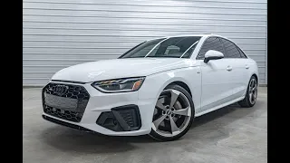 2021 Audi A4 S Line Premium Plus Quattro Walk Around