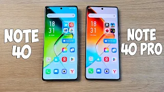 INFINIX NOTE 40 VS INFINIX NOTE 40 PRO - ЧТО ВЫБРАТЬ? ПОЛНОЕ СРАВНЕНИЕ!