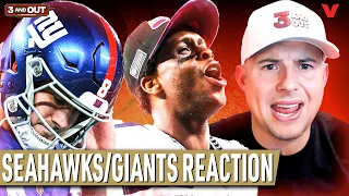 Reaction to Seattle Seahawks "destroying" New York Giants on Monday Night Football | 3 & Out