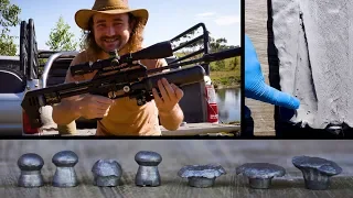 6 Different Airguns vs Blocks of Clay: 12 TO 80 FOOT POUNDS! (and a little surprise)
