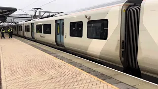 Thameslink Class 700 Departing Brent Cross West (FIRST DAY) (700146)