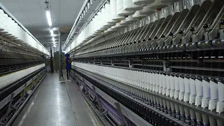 Industria textil. Te mostramos los procesos en una hilandería. Del vellón de lana al hilado(Parte 1)