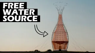 How Bamboo Towers in Africa Produce Free Water