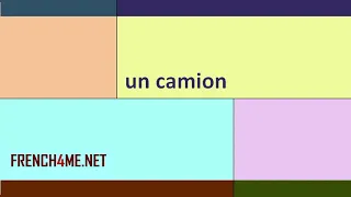 French For Beginners  I  How to pronounce  I un camion