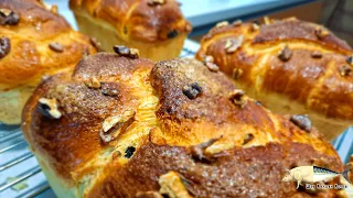 Kozunak the Bulgarian Easter Bread full process of making